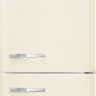 Smeg FAB32RCR5 отдельностоящий двухдверный холодильник стиль 50-х годов 60 см кремовый No-frost