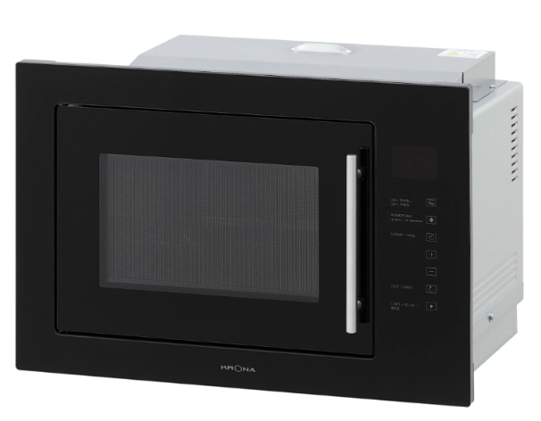 Krona steel RIFLESSO 60 BL V2 встраиваемая микроволновая печь