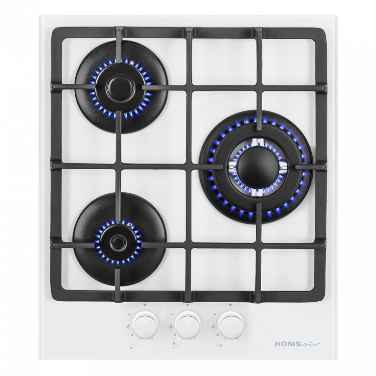 HOMSair HGG433TGCWH газовая варочная панель