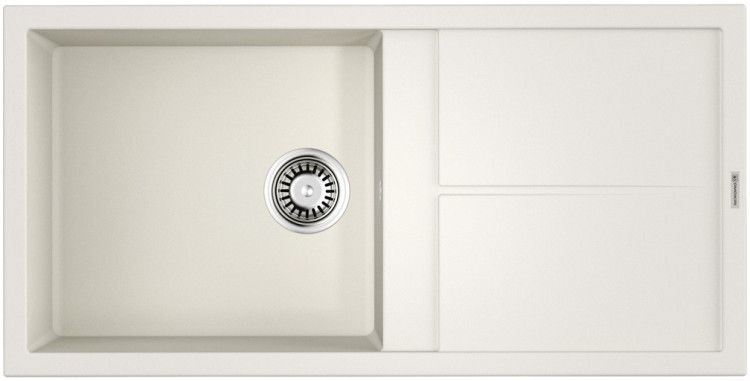 Omoikiri Sumi 100-WH Tetogranit/белый мойка