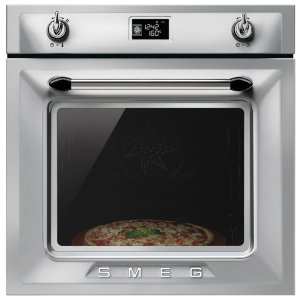 Smeg SFP6925XPZE электрический многофункциональный духовой шкаф с пиролизом