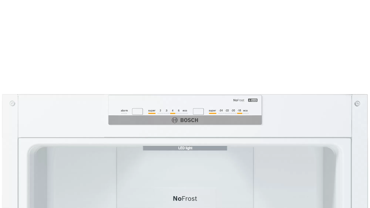 Bosch KGN36NW21R отдельностоящий холодильник с морозильником