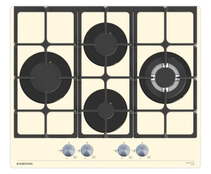 Meferi MGH604BG GLASS ULTRA газовая варочная панель