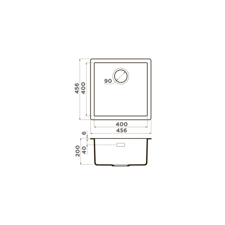 Omoikiri Yamakawa 45-U I-WH Artceramic белый мойка