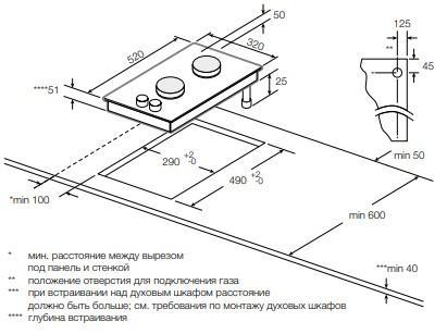 Graude GS 30.1 W газовая варочная поверхность