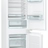 Gorenje NRKI2181A1 встраиваемый холодильник с морозильниокм