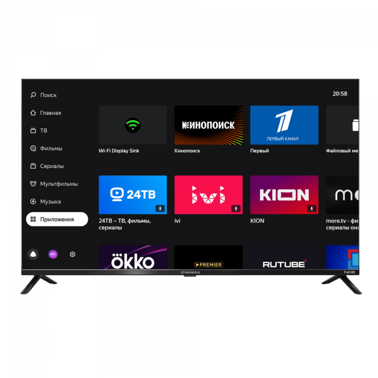 Maunfeld MLT43FSX02 телевизор