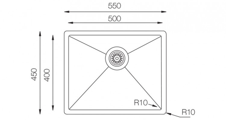 TopZero ColorX TNL 500 Matt Titan мойка