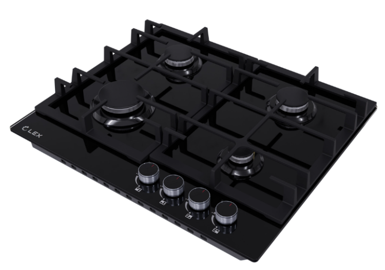 Lex GVG 642-1 BBL газовая варочная панель