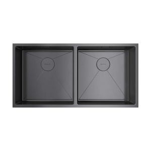 Omoikiri Taki 86-2-GM вороненая сталь мойка