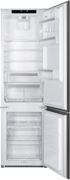 Smeg C8194N3E встраиваемый комбинированный холодильник