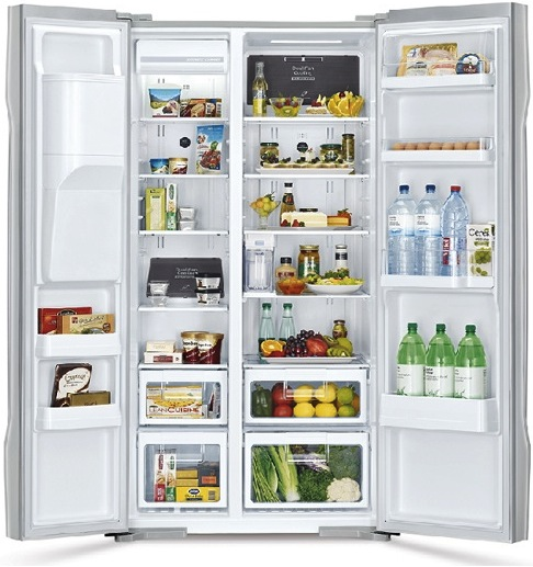 Hitachi R-S702 GPU2 GS холодильник