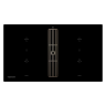 Kuppersbusch KMI 9850.0 SR Black Chrome индукционная варочная панель со встроенной вытяжкой