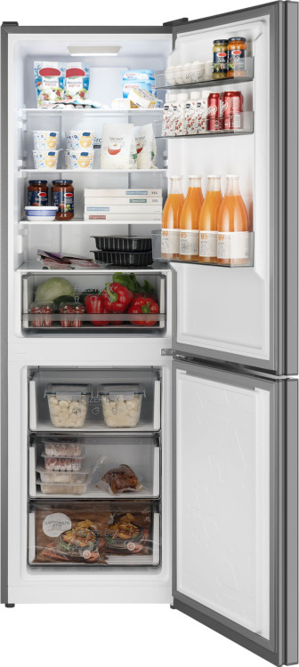 Weissgauff  WRK 185 Total NoFrost Inverter Beige Glass холодильник