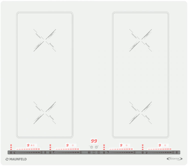 Maunfeld CVI594SB2BGA Inverter индукционная варочная панель