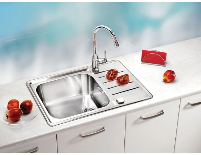 Alveus PRAKTIK 120 SAT-90 790X500 1X кухонная мойка