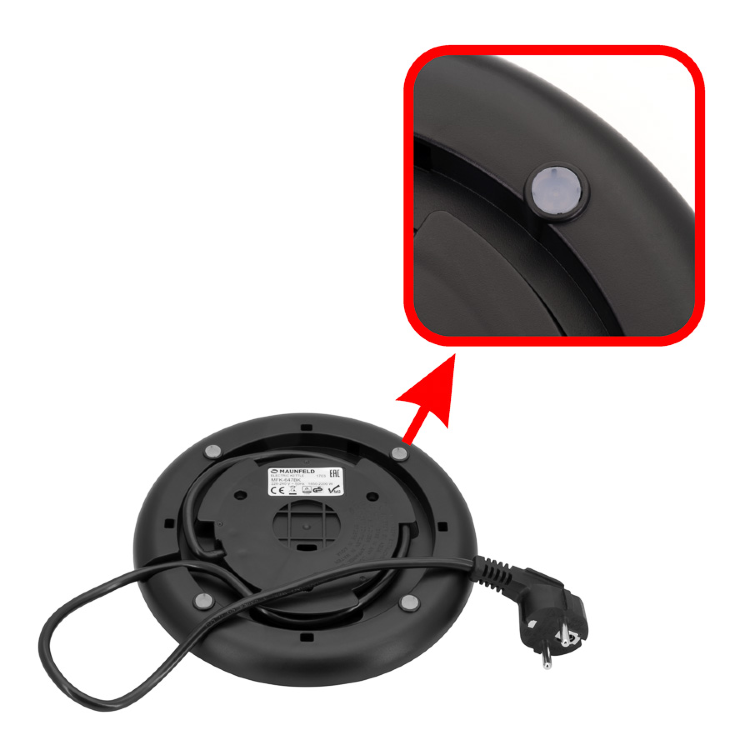 Maunfeld MFK-647BK чайник электрический