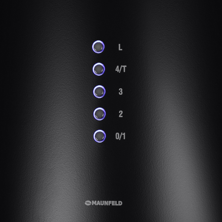 Maunfeld LEE WALL (C) 39 BLACK вытяжка