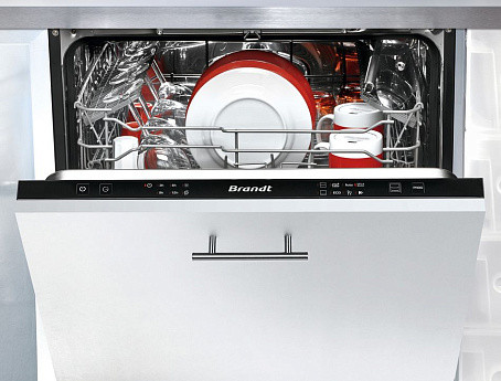 Brandt BDJ424LB встраиваемая посудомоечная машина