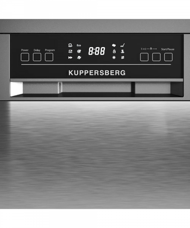 Kuppersberg GGF 4525 отдельностоящая посудомоечная машина