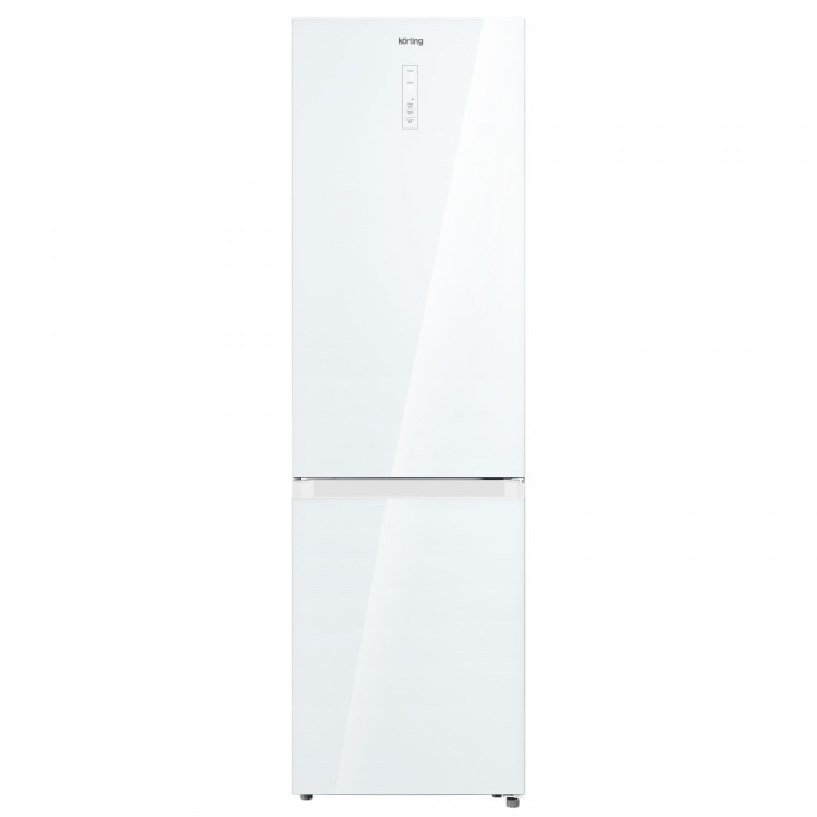 Korting KNFC 62029 GW отдельностоящий холодильник с морозильником