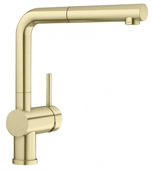 Blanco LINUS-S satin gold  смеситель