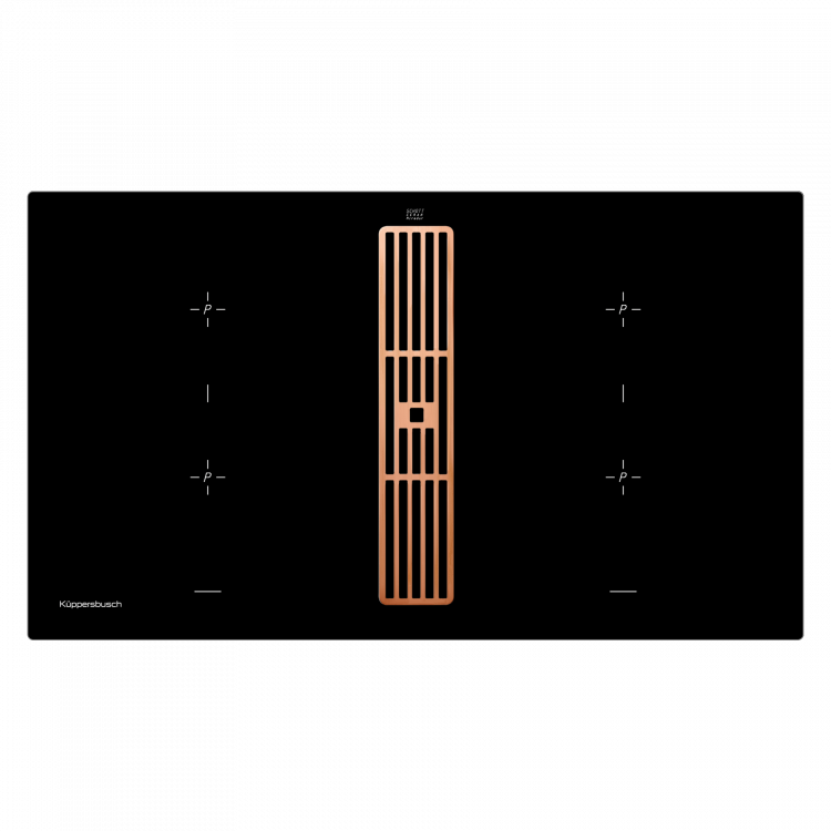 Kuppersbusch KMI 9850.0 SR Copper индукционная варочная панель со встроенной вытяжкой