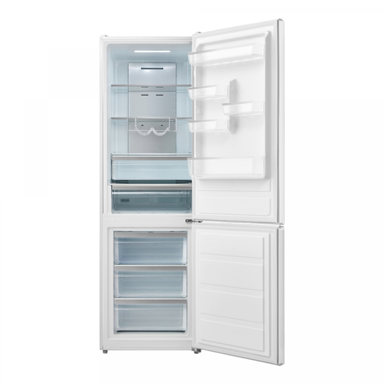 Korting KNFC 61887 W отдельностоящий холодильник с морозильником
