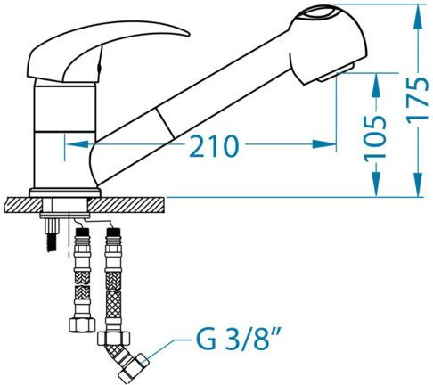 Alveus GM 220 G11 AQ смеситель