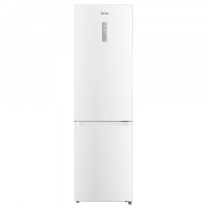 Korting KNFC 62029 W отдельностоящий холодильник с морозильником