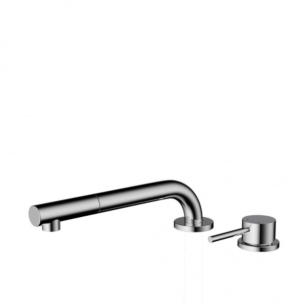 Omoikiri Nara-S-BN латунь/нержавеющая сталь смеситель