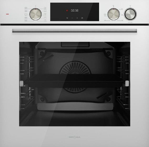 Krona steel NEBULA steam 60 WH электрический духовой шкаф с паром