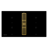 Kuppersbusch KMI 9850.0 SR Gold индукционная варочная панель со встроенной вытяжкой