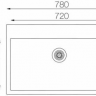 TopZero Gretta 780.500-07 Ice мойка гранитная