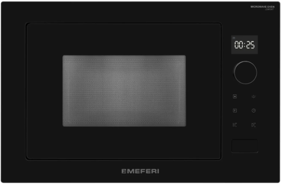 Meferi MMO6025BK COMFORT встраиваемая микроволновая печь