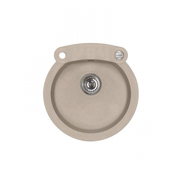 Alveus ROLL 10 GRANITAL TERRA -G22 510x530x200 1x кухонная мойка