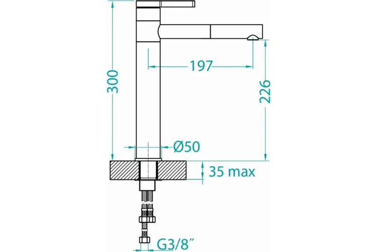 Alveus ZINA CHR - G04M смеситель