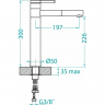 Alveus ZINA CHR - G04M смеситель