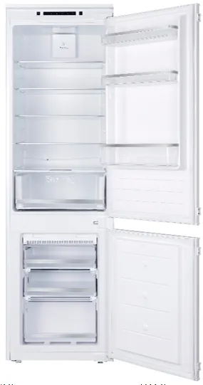 Meferi MBR177 COMBI NO FROST POWER встраиваемый холодильник