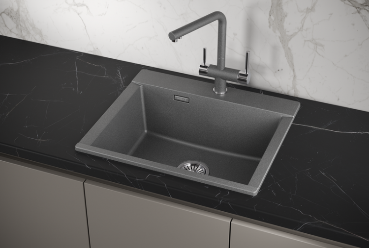 Granula ES-5804 графит мойка