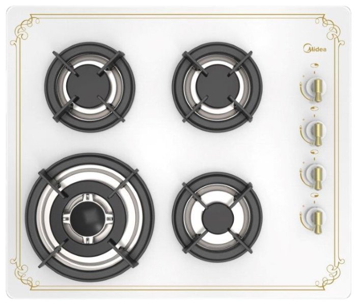 Midea Q408GFD-RW газовая варочная поверхность