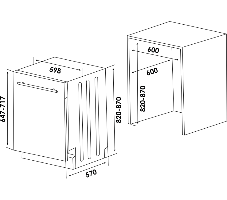 Schaub Lorenz SLG VI6110 встраиваемая посудомоечная машина