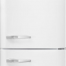 Smeg FAB32RWH5 отдельностоящий двухдверный холодильник стиль 50-х годов 60 см белый No-frost