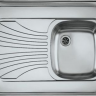 Alveus PRIMAl 010D-NNI-60-080X60M1SN0BLN кухонная мойка