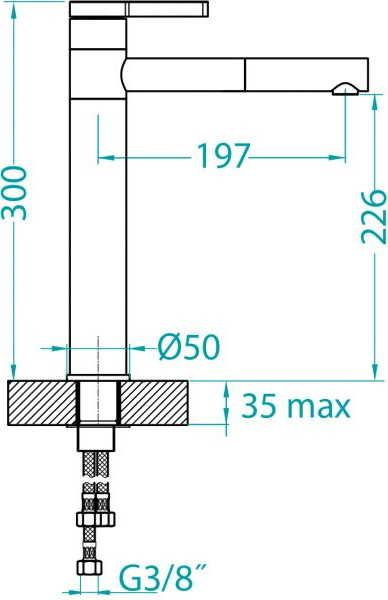 Alveus ZINA CHR - G05M смеситель