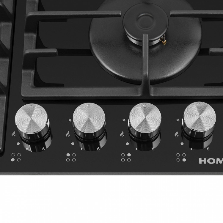 HOMSair HGG646BK газовая варочная панель
