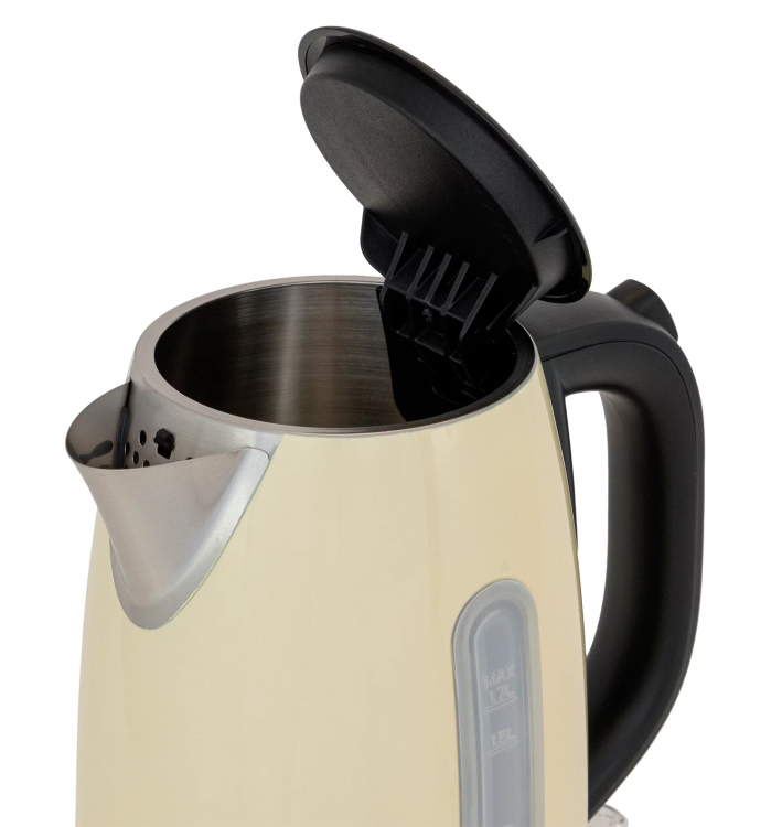 LEX LX 30017-3 чайник электрический бежевый