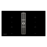 Kuppersbusch KMI 9850.0 SR Stainless Steel индукционная варочная панель со встроенной вытяжкой