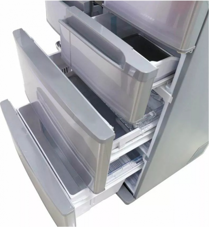 Hitachi R-SF 48 GU SN холодильник отдельностоящий