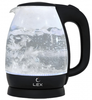 LEX LX 3002-1 чайник электрический черный